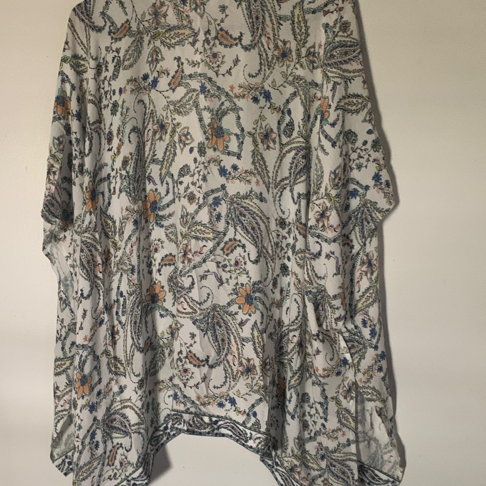 J. Jill Multicolor Floral Kimono - Picture 5 of 6